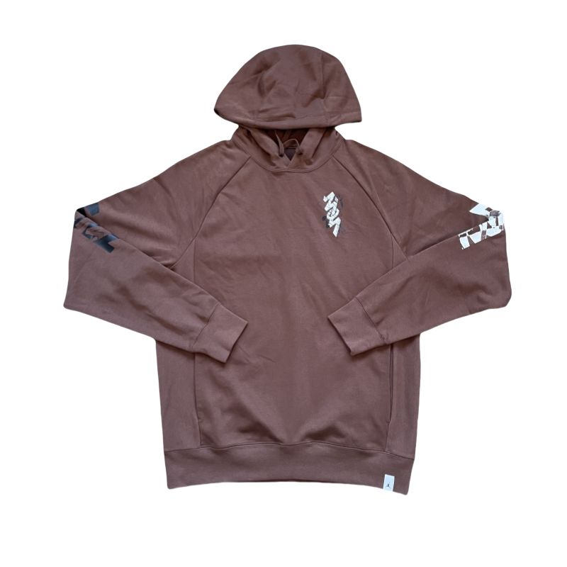 Jordan Толстовка AirZion Collection мужская коричневая — фото 3