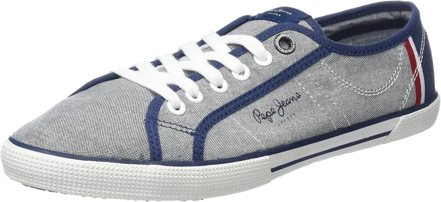 Кроссовки Pepe Jeans Herren Aberman CourtSneaker, Blue 564Chambray 564