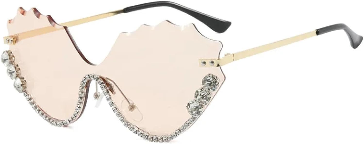 

Солнцезащитные очки с защитой от УФ-излучения UV400 | Без оправы с гладкими краями | Для женщин и мужчин | Линзы конфетных цветов | Для занятий спортом на открытом воздухе и вождения DSVIGF, 4690-c3