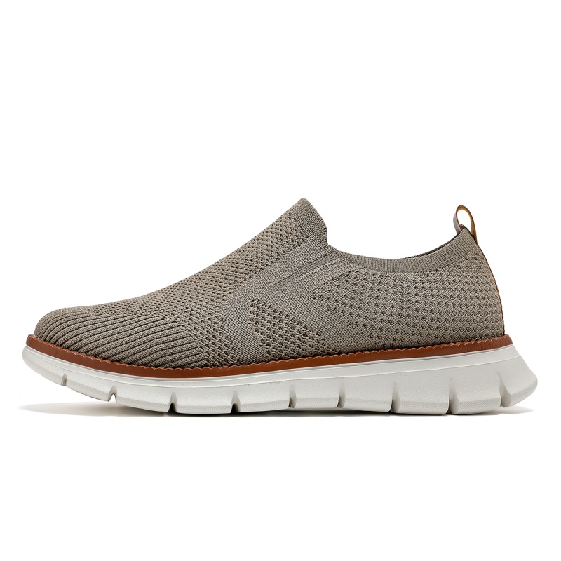 

Mulinsen Мужские дышащие устойчивые к истиранию кеды низкие повседневные хаки, цвет Khaki