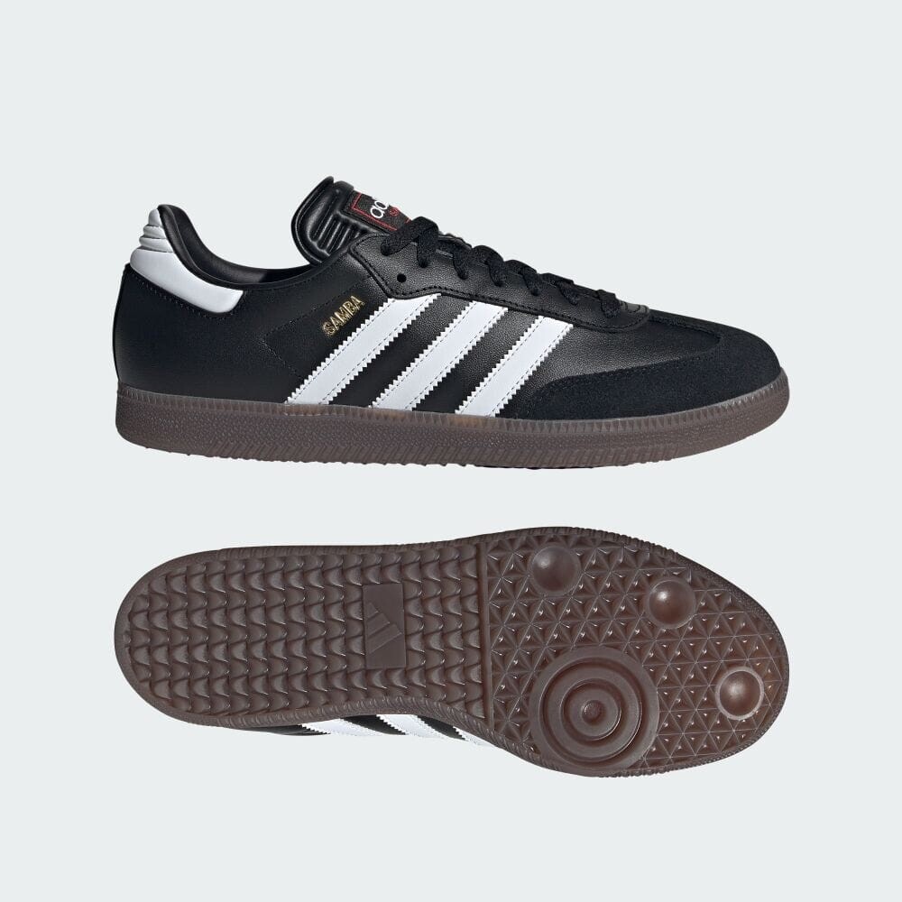 Кроссовки Adidas SAMBA, цвет Black/White/Vivid Red