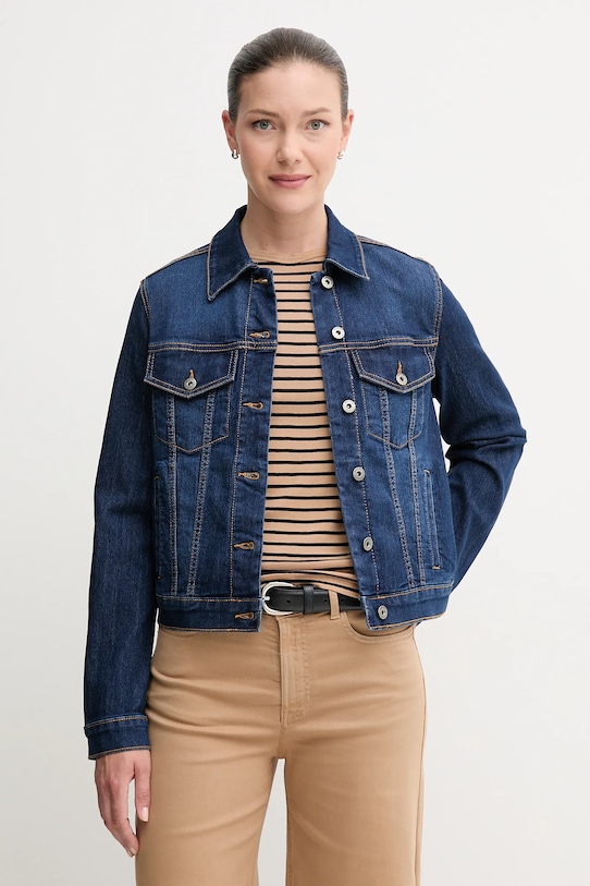 

Джинсовая куртка United Colors of Benetton, синий