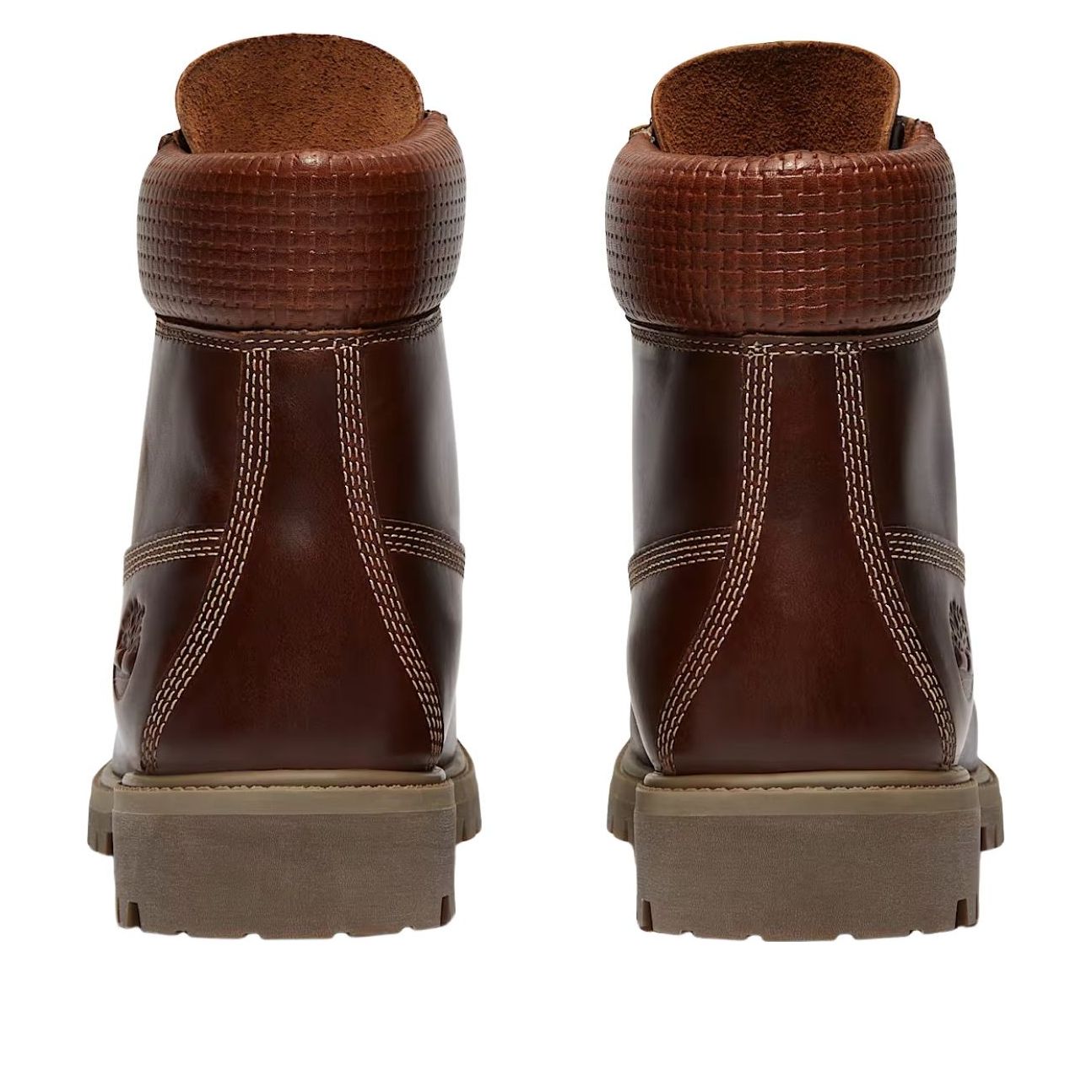 Водонепроницаемые ботинки Timberland Premium 6 дюймов, коричневый, из натуральной кожи, черные — фото 4