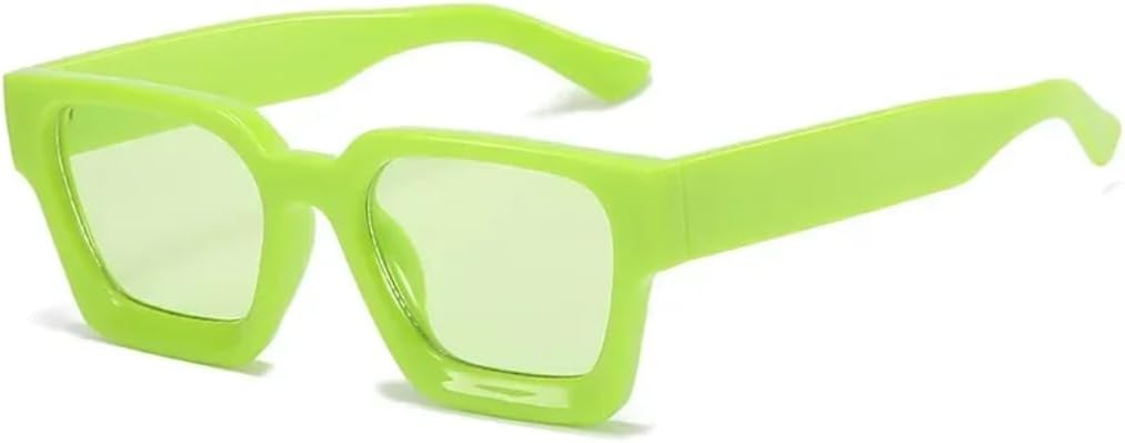 

Модные женские солнцезащитные очки класса люкс в стиле ретро с градиентом синего цвета, мужские солнцезащитные очки с защитой от УФ-излучения UV400 VFDHN, Jelly Light Green