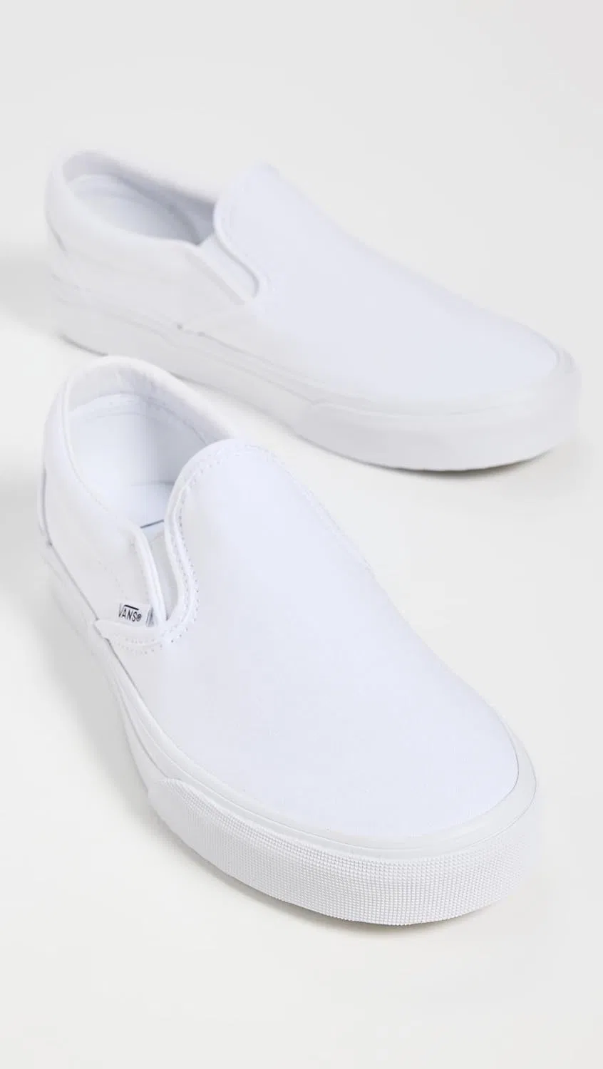 Классические слипоны Vans, Weiß (True White) — фото 4