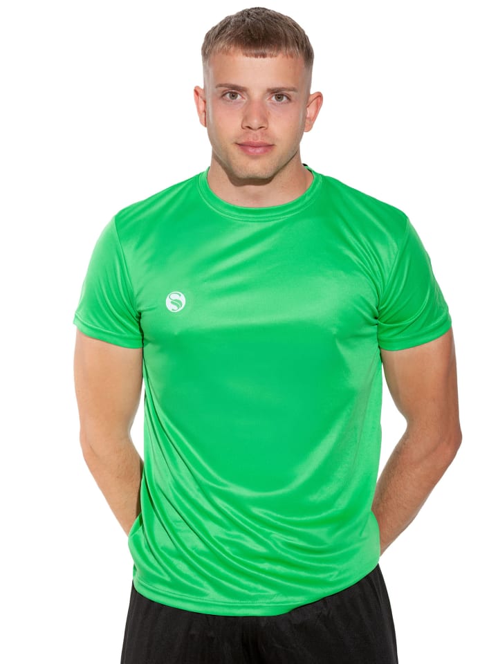 

Спортивная футболка, тренировочная футболка "Бриз" зеленого цвета Stark Soul