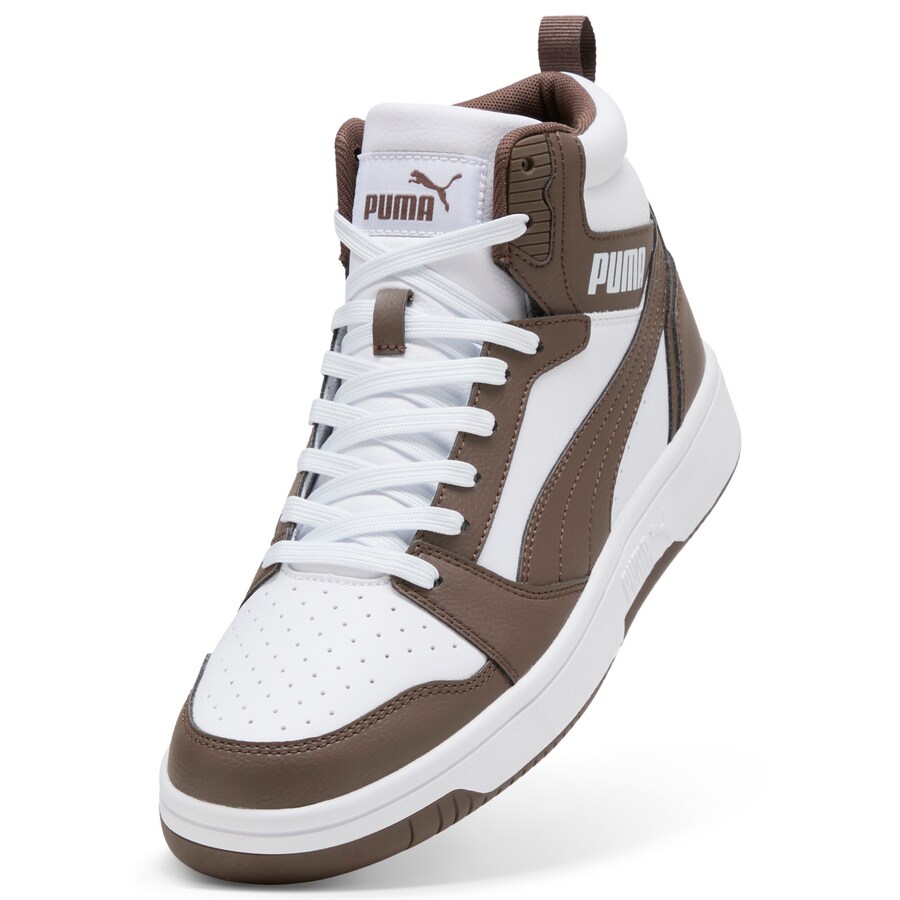 Высокие кроссовки PUMA Rebound V6, Brown — фото 4