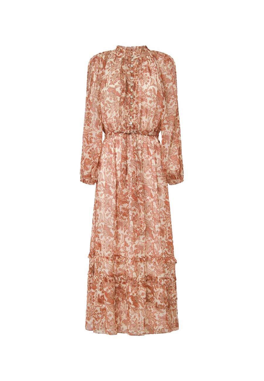

Платье макси Pepe Jeans Dress RIKKY, розовый