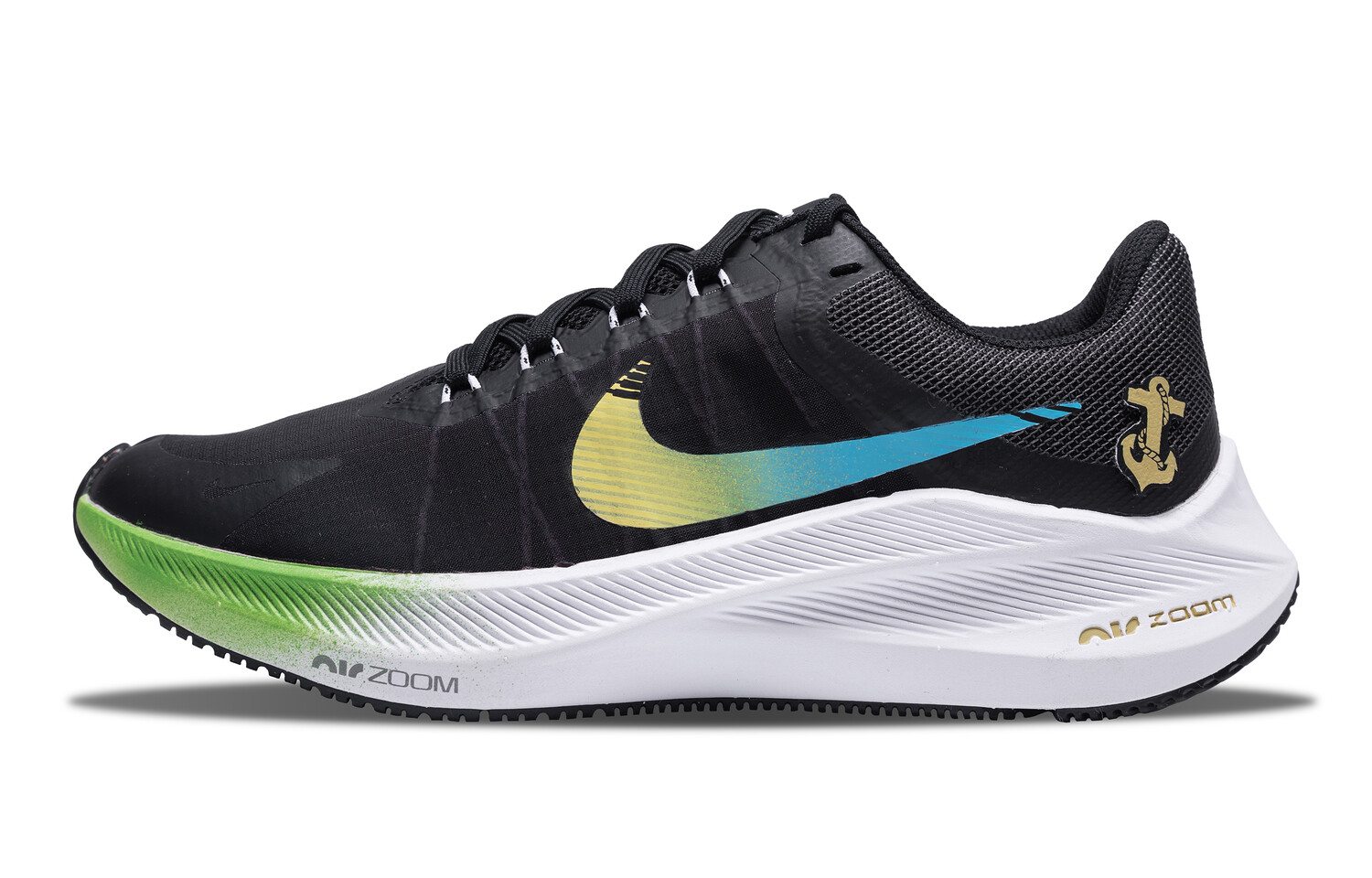 

Кроссовки женские Zoom Winflo 8 Low-top желтые, зеленые, синие Nike