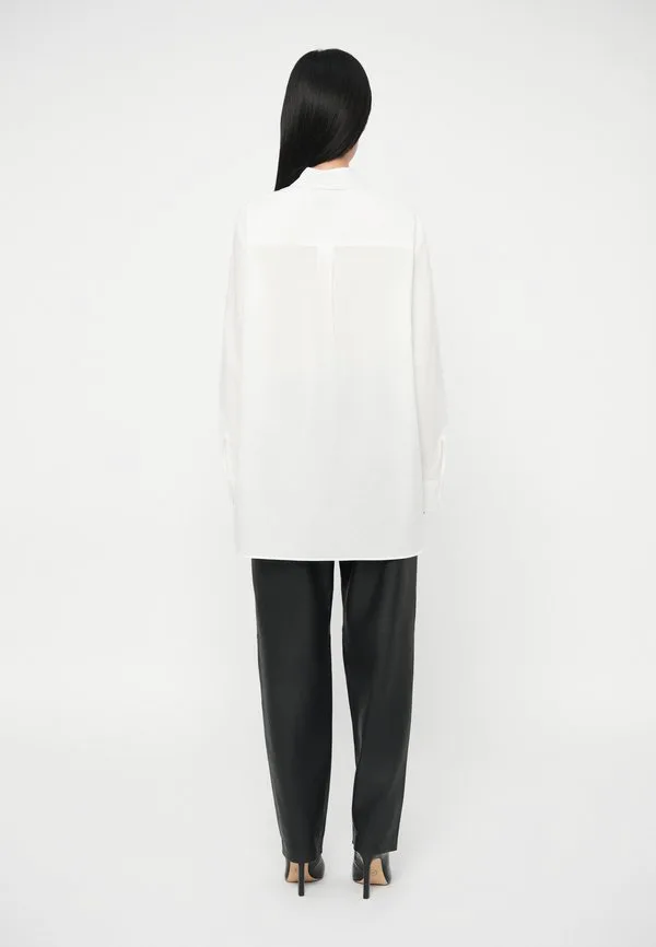 Рубашка, блузка на пуговицах Emporio Armani, Optical White — фото 3