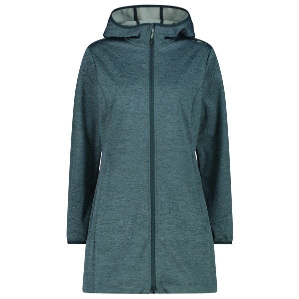 

Женская парка с фиксированным капюшоном - куртка софтшелл Cmp, зеленый