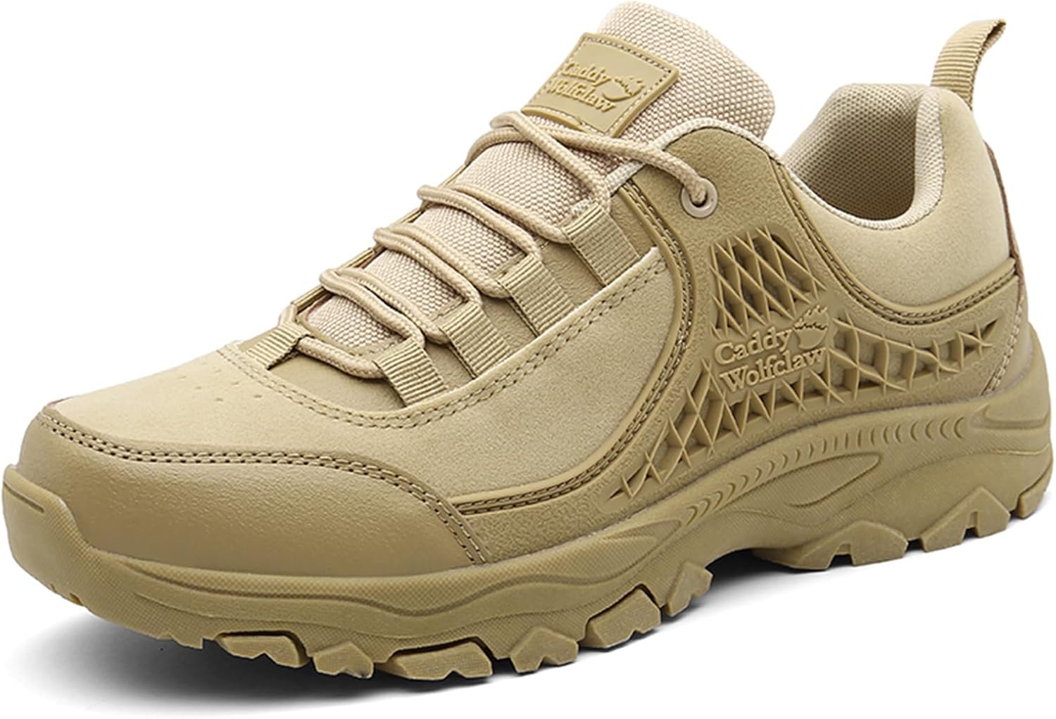 

Мужские повседневные замшевые кожаные ботинки на шнуровке для походов с мягкой противоскользящей резиновой подошвой для прогулок, вождения, альпинизма и горных походов Qklmwes, коричневый