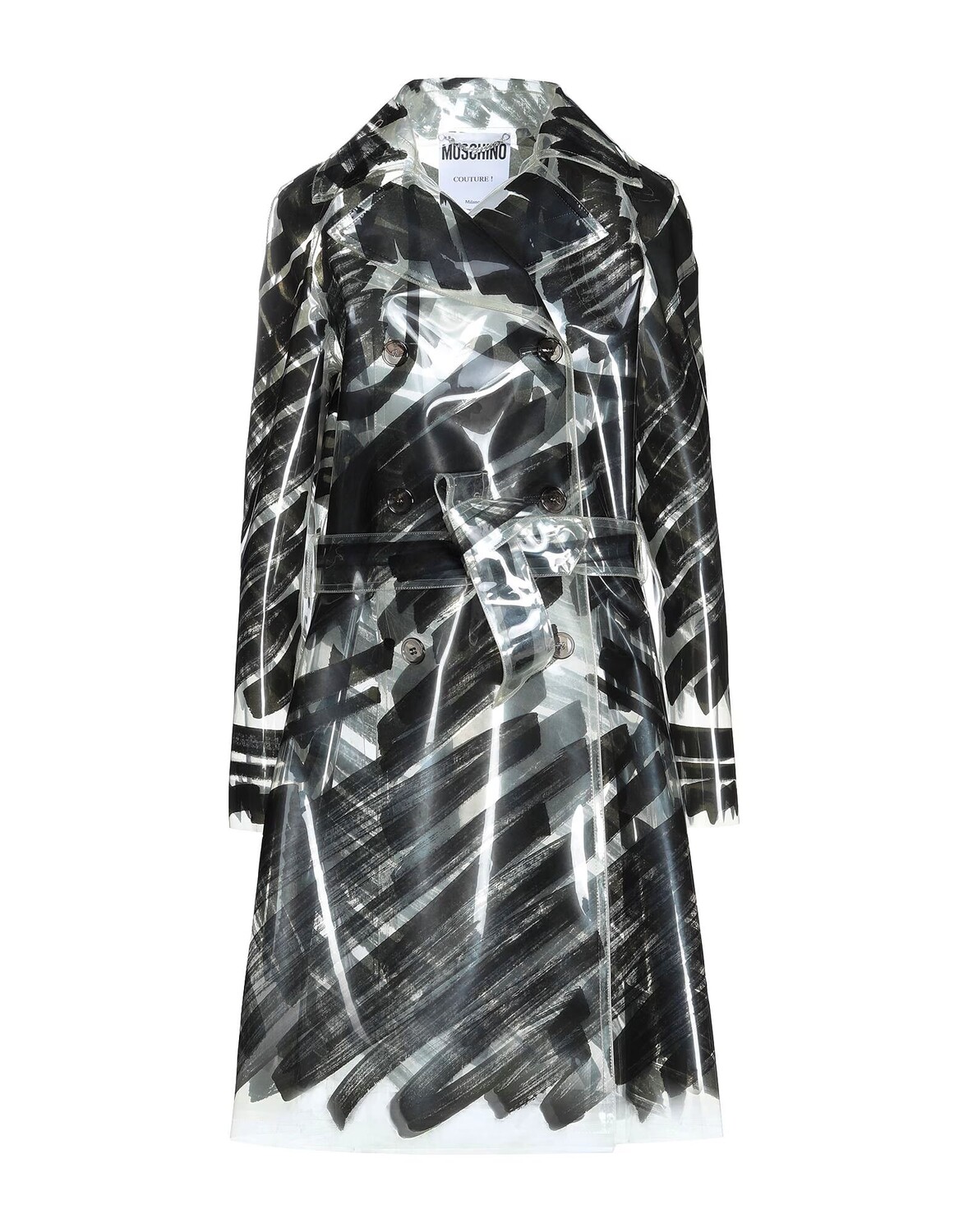 

Тренч Moschino, черный