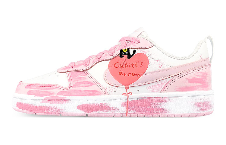 

Кроссовки Nike Court Borough 2 Skateboarding Shoes Women's Low-top Pink, розовый