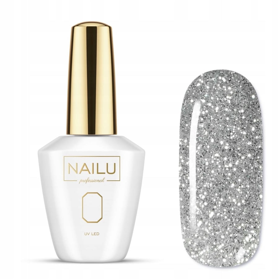 

Nailu #107 Яркий, как бриллиант, гибридный лак