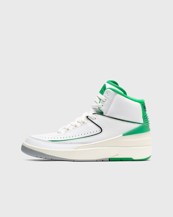 

Кроссовки Jordan Air Jordan 2 Retro (Gs) 'Lucky Green', цвет white/lucky green-sail-lt steel grey