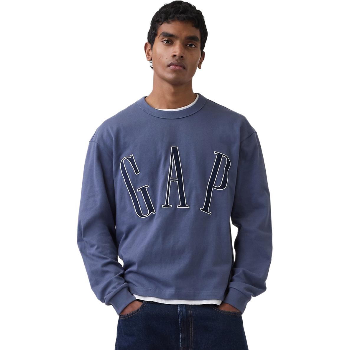 Футболка Unisex Crew Neck GAP, коричневый — фото 3