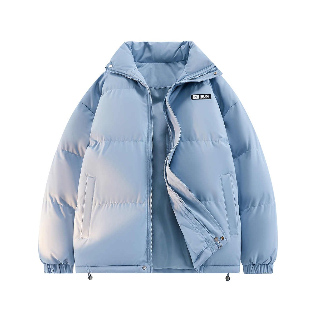 

Пуховик Unisex Stand Collar Moderate Padded 361°, dream синий