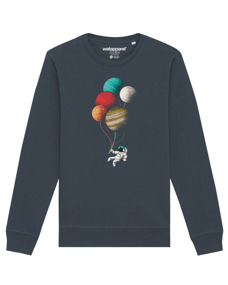 

Толстовка Watapparel Balloon Spaceman, антрацит