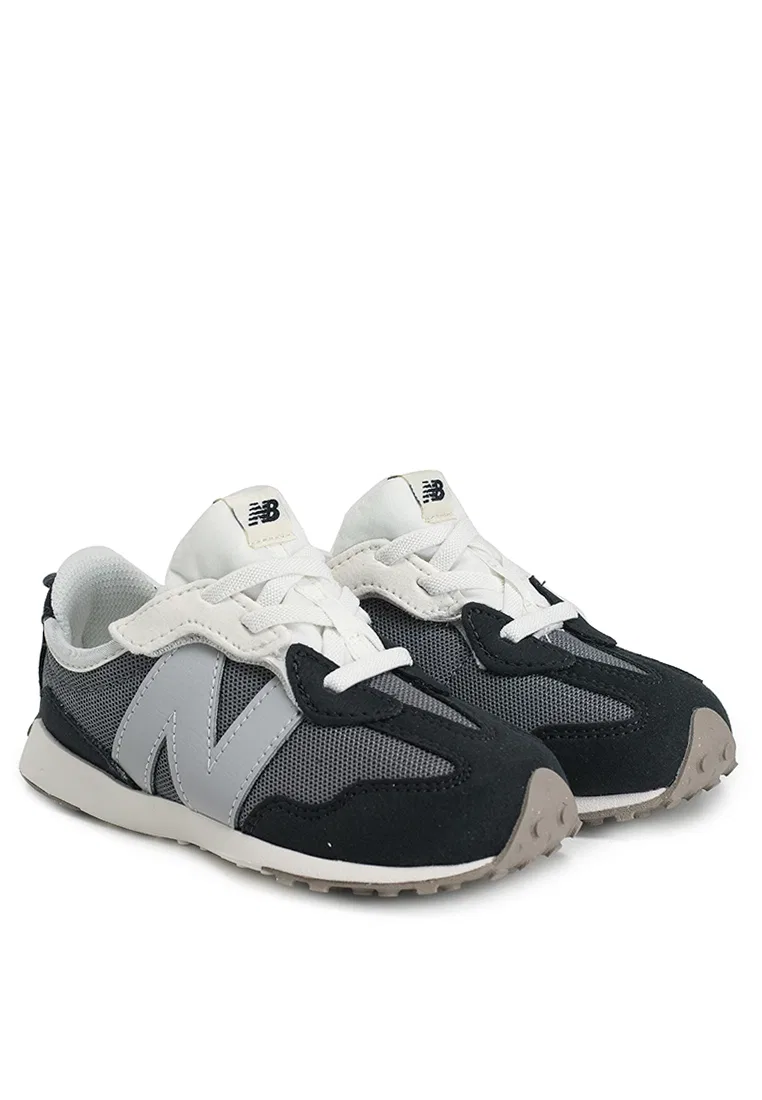 Детские кроссовки, повседневные, 327, New Balance, черный — фото 2