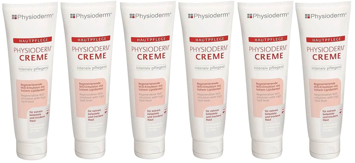 Крем для рук PHYSIODERM, 6 тюбиков по 100 мл ‎Physioderm