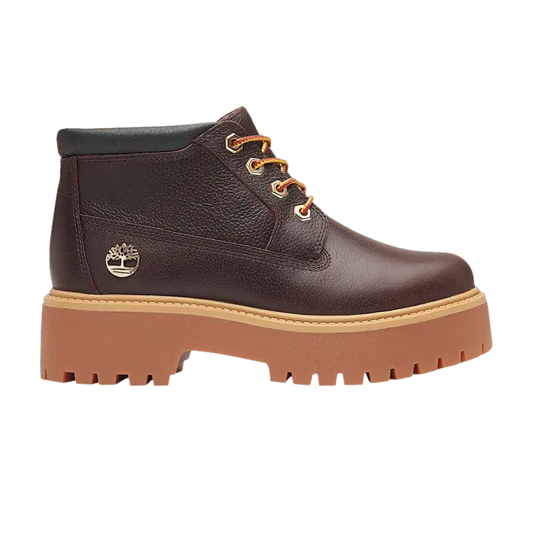 Ботинки Timberland Wmns Stone Street Waterproof Chukka на платформе, коричневый