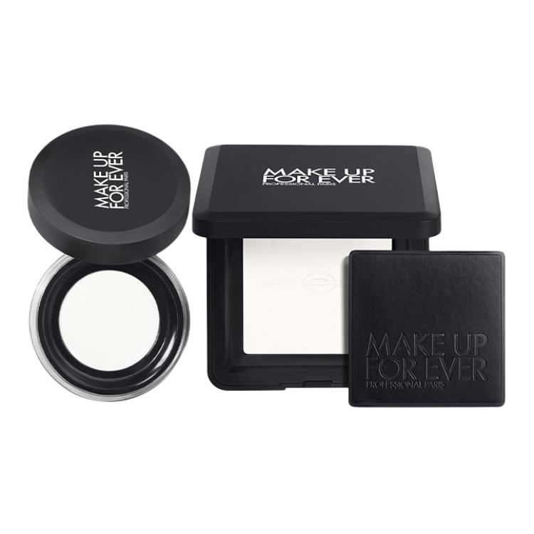 

Пудра Light Mist рассыпчатая для макияжа, набор для долговременного выравнивания тона кожи 8.5g+10g MAKE UP FOR EVER