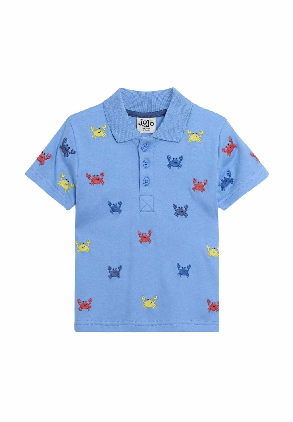 

Поло REGULAR FIT-EMBROIDERED JoJo Maman Bébé, синий