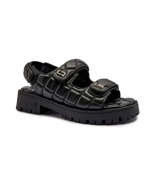 Сандалии из солнечной кожи Marc Jacobs, черный