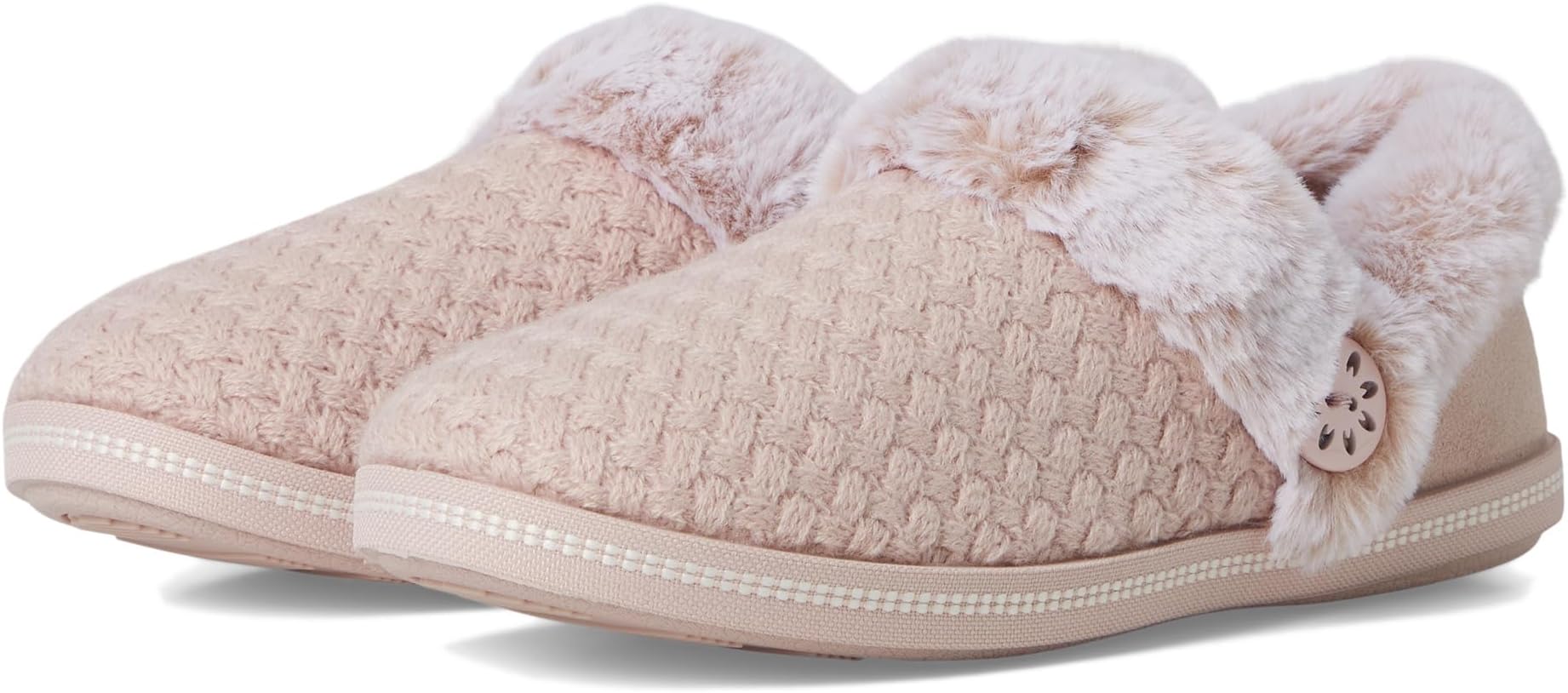 Тапочки SKECHERS Cozy Campfire - Frosty Promise, цвет Blush