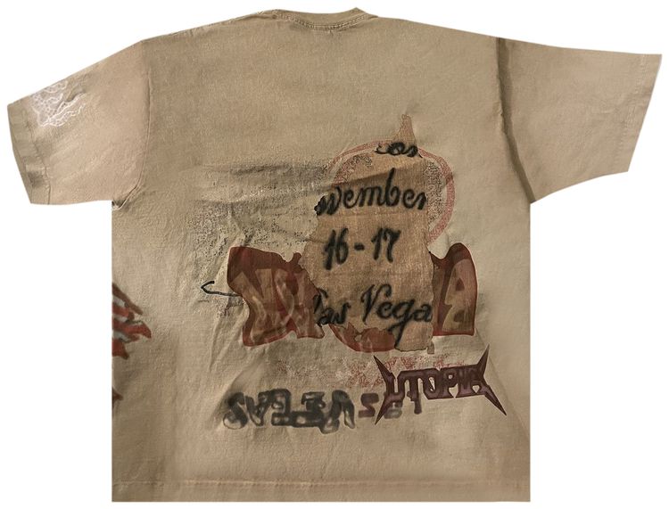 

Футболка Cactus Jack by Travis Scott x ComplexCon Tee 'Brown', коричневый