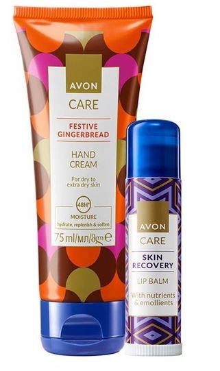 

Avon, Праздничный имбирный пряник, набор косметики, 2 шт.