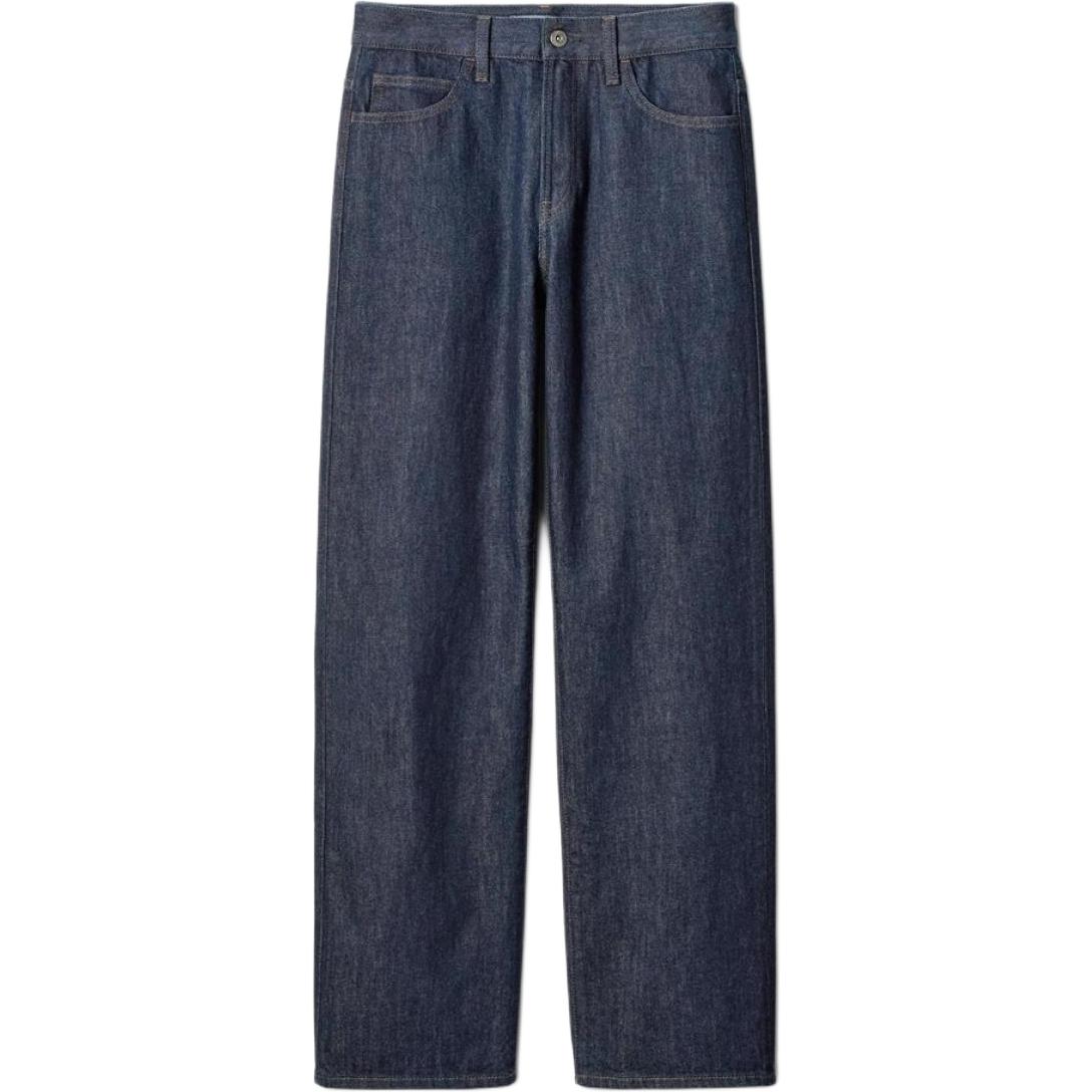 

UNIQLO Джинсы Women's Navy Blue Moderate Straight Fit