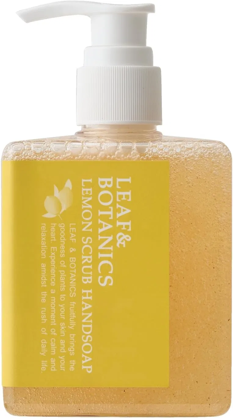 Скраб для рук Leaf & Botanics, лимон, 240 мл