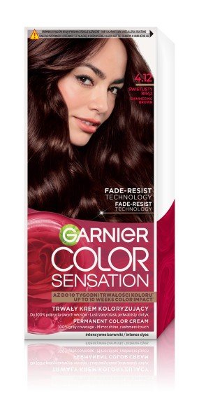 

Краска для волос Garnier Color Sensation, оттенок 4.12 Светящийся коричневый