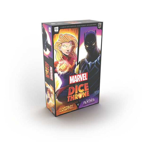 

Настольная игра Marvel Dice Throne: Captain Marvel Vs Black Panther
