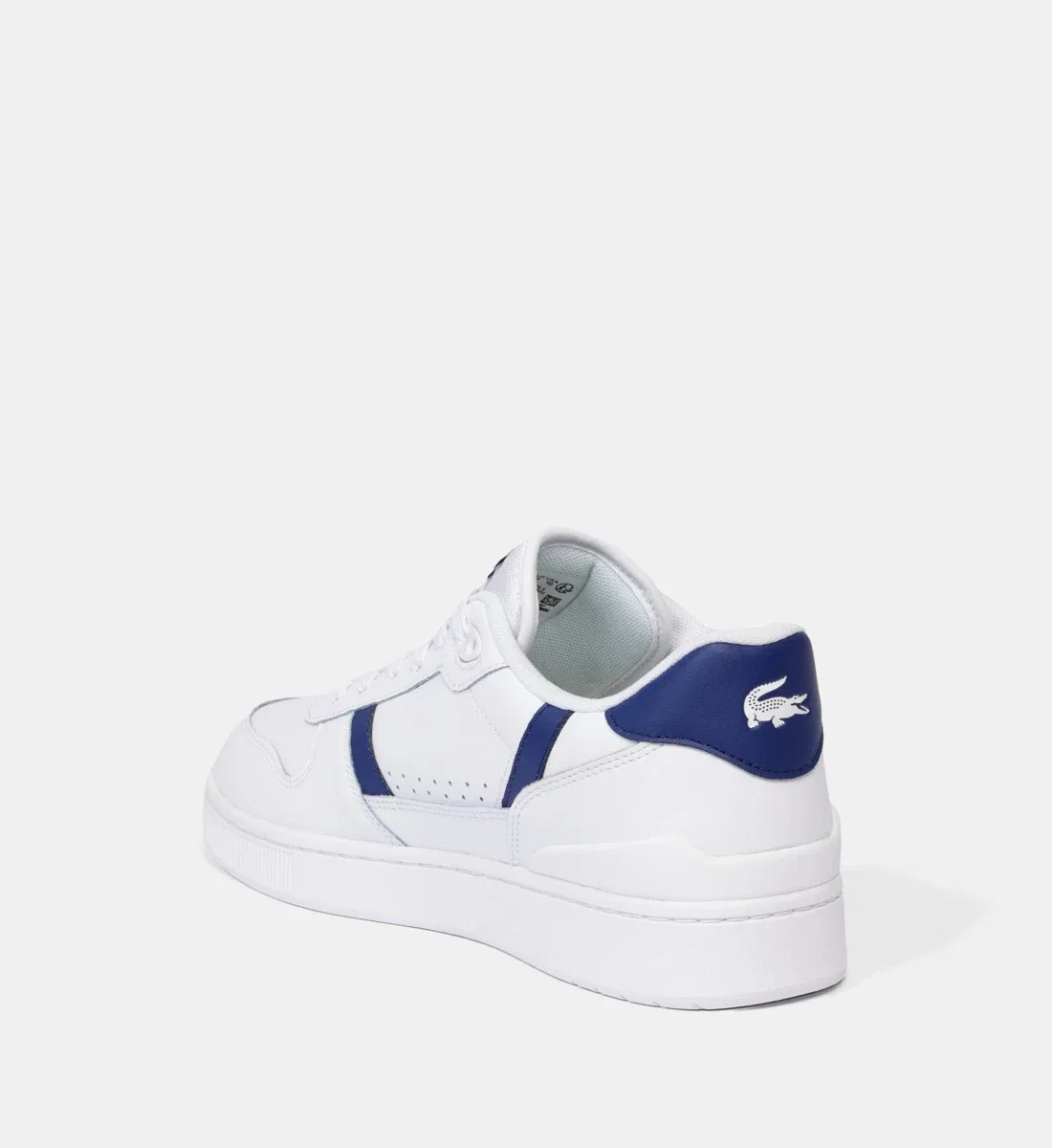 Низкие кеды T-Clip Set кожа Lacoste, белый — фото 3