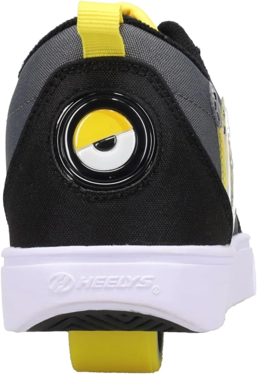 Мужские кроссовки HEELYS Pro 20 Minions на колесиках, Black Yellow — фото 3