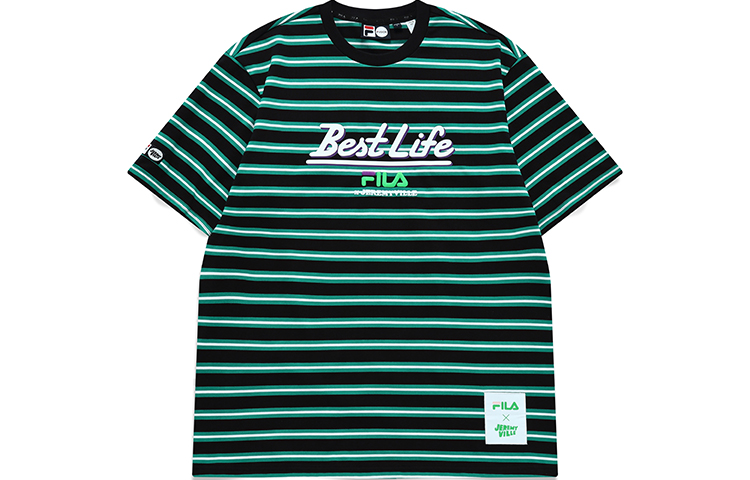 

FILA FUSION Футболка Jeremyville Unisex Mountain Green, Зеленый, FILA FUSION Футболка Jeremyville Unisex Mountain Green