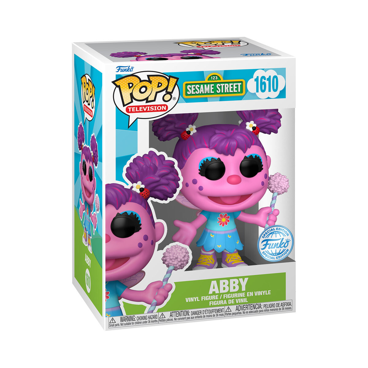 

Funko POP! Телевидение, коллекционная фигурка, Улица Сезам, Эбби, 1610 г.