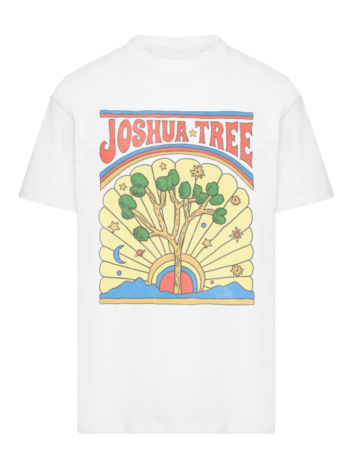 

Футболка большого размера с изображением национальных парков США Джошуа-Три белого цвета F4NT4STIC, Белый, Футболка большого размера с изображением национальных парков США Джошуа-Три белого цвета F4NT4STIC