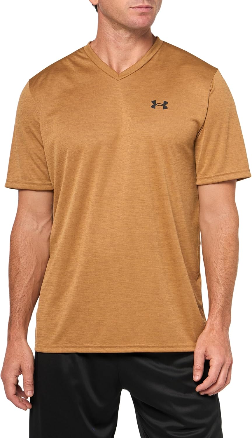 

Мужская спортивная футболка с коротким рукавом и логотипом Under Armour, (253) Tundra/Black, Черный, Мужская спортивная футболка с коротким рукавом и логотипом Under Armour, (253) Tundra/Black