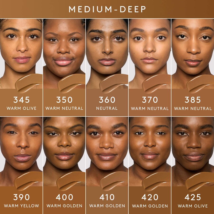 Soft'Lit Натурально сияющая увлажняющая стойкая тональная основа Fenty Beauty by Rihanna, 1.08 oz, 425 — фото 4