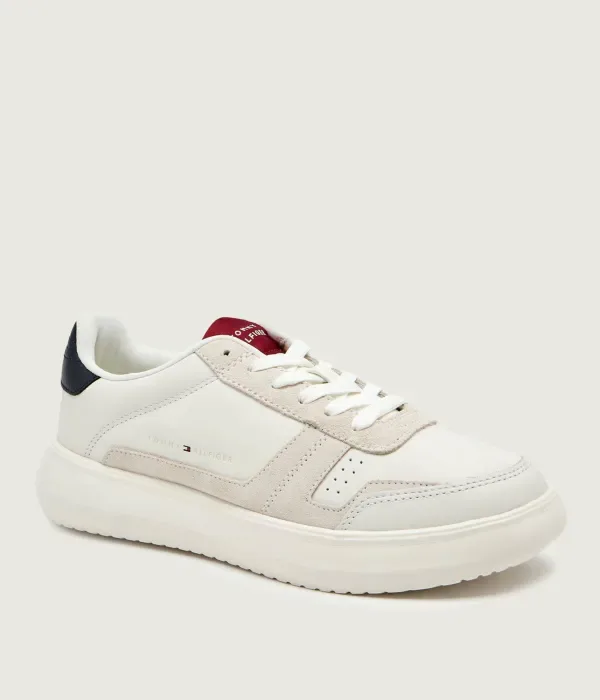 Современные кожаные кроссовки Lightcup Tommy Hilfiger, экрю