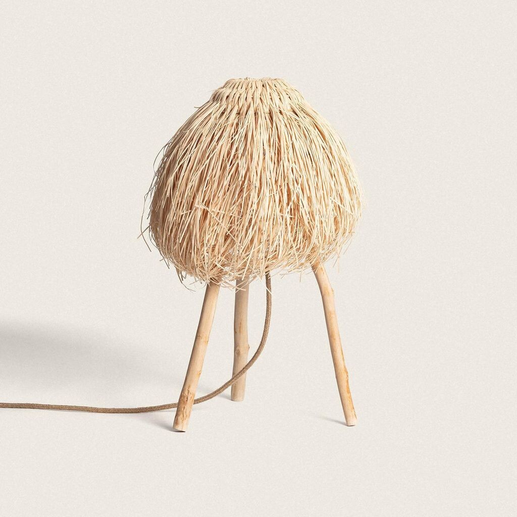 

Настольная лампа Rattan Lasje Natural LEDKIA