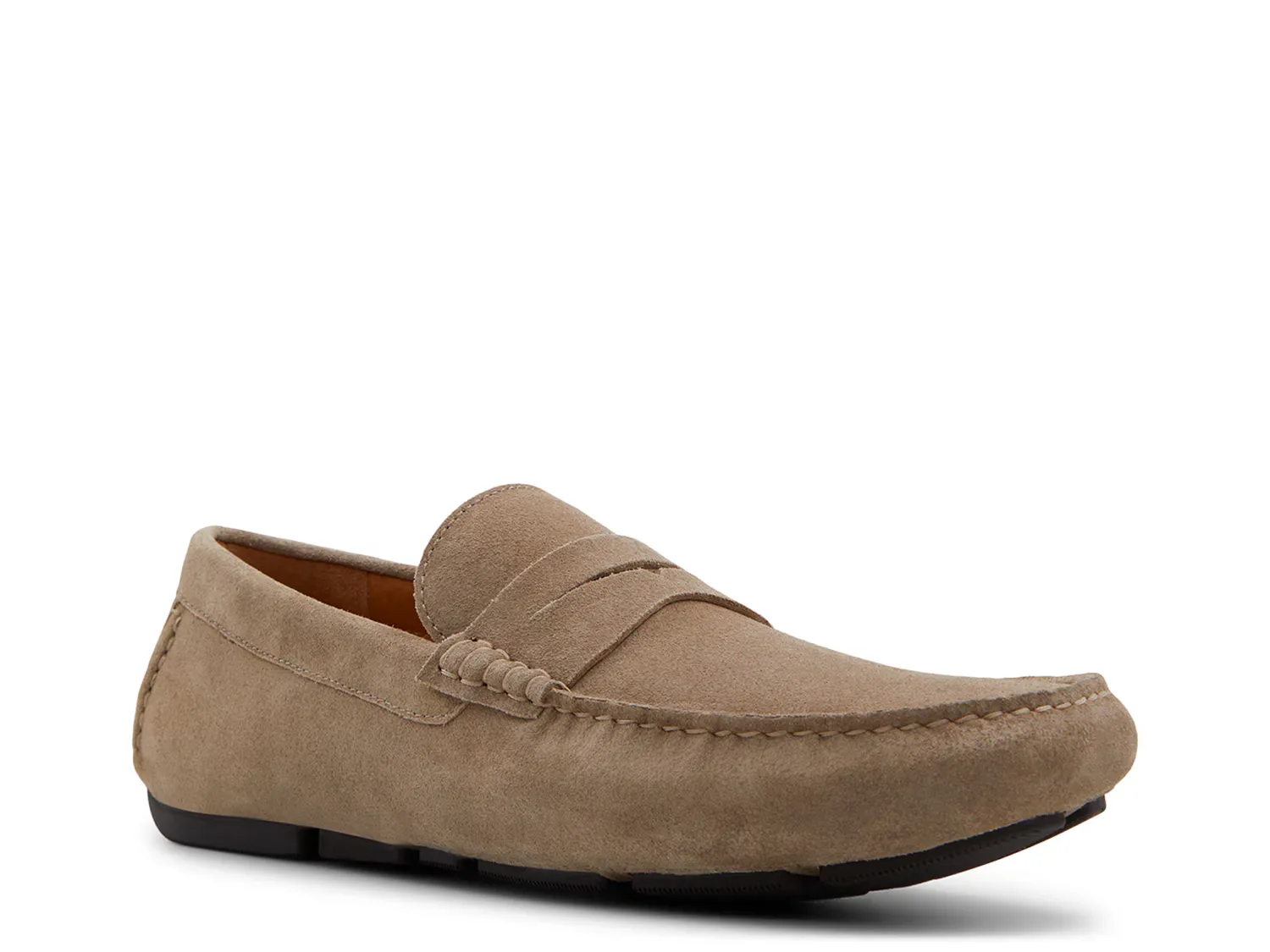 

Лоферы Jefferson Driving Loafer Brooks Brothers, темно-бежевый