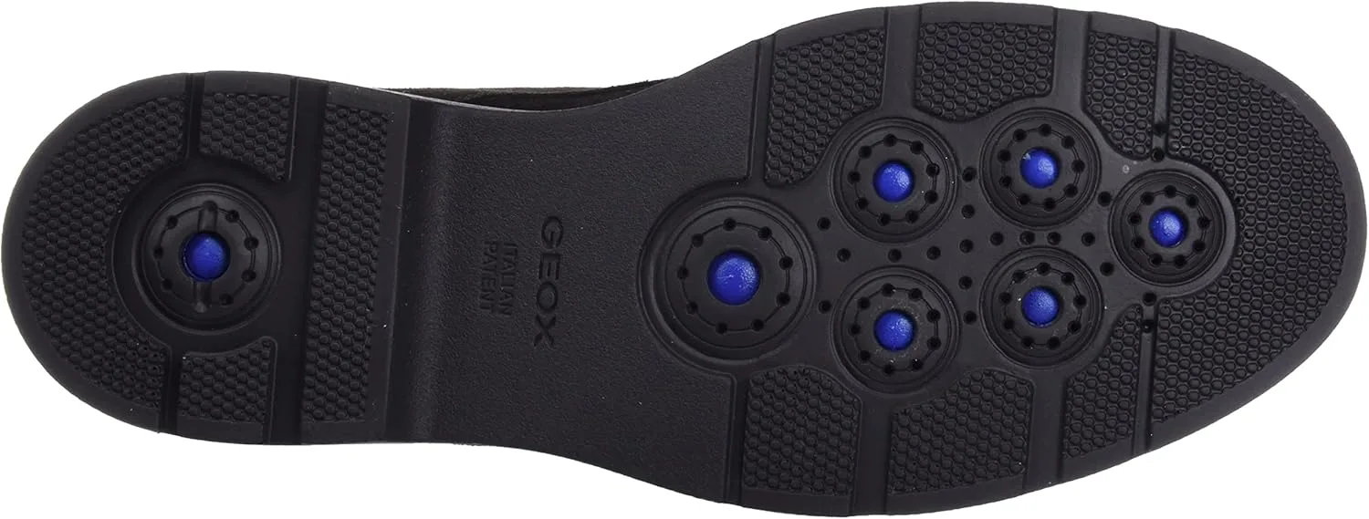 Ботинки Geox Boys U Spherica Ec1 A обеспечивают защиту, кофейный — фото 4