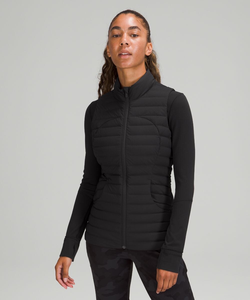 

Жилет Pack It Down Lululemon, черный