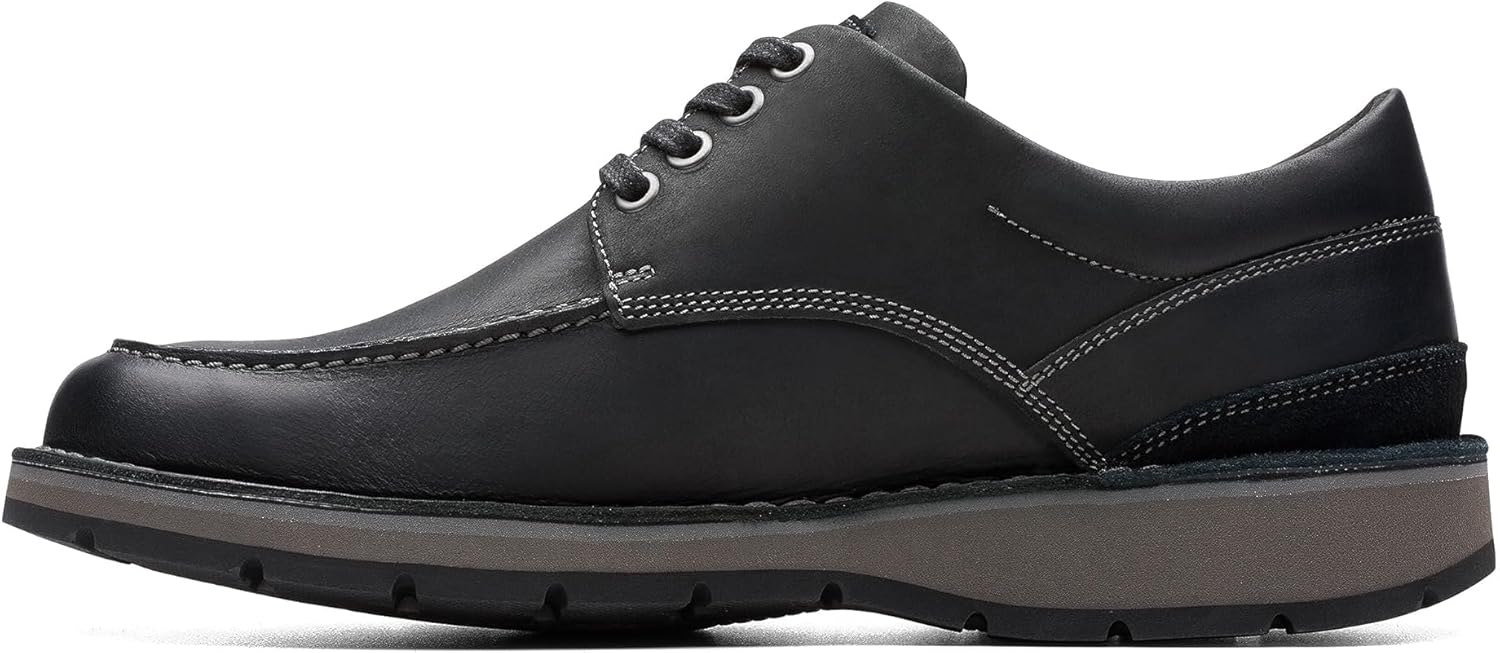 Мужские низкие кроссовки Clarks Gravelle, черный — фото 3