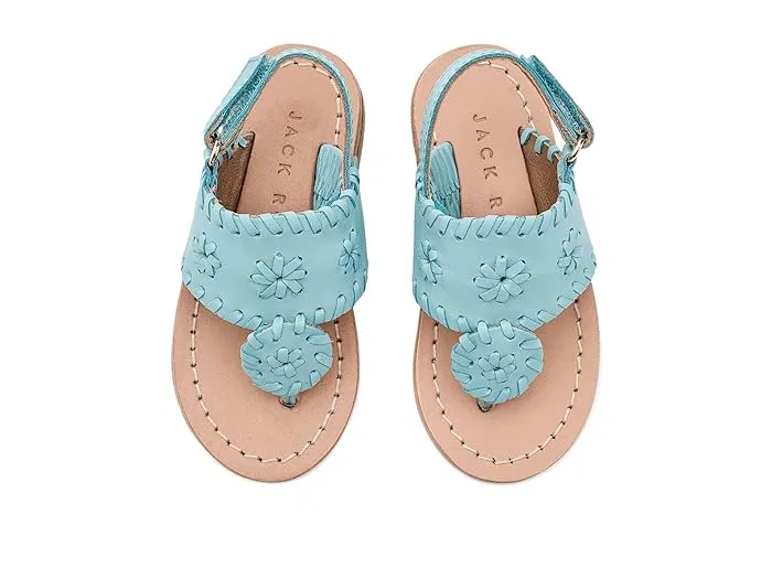 Сандалии Jacks Flat Sandals Jack Rogers Kids, Light Blue — фото 3